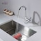 Kibi Circular Single Handle Pull Down Kitchen & Bar Sink Faucet, Chrome KKF2011CH - alternate 7